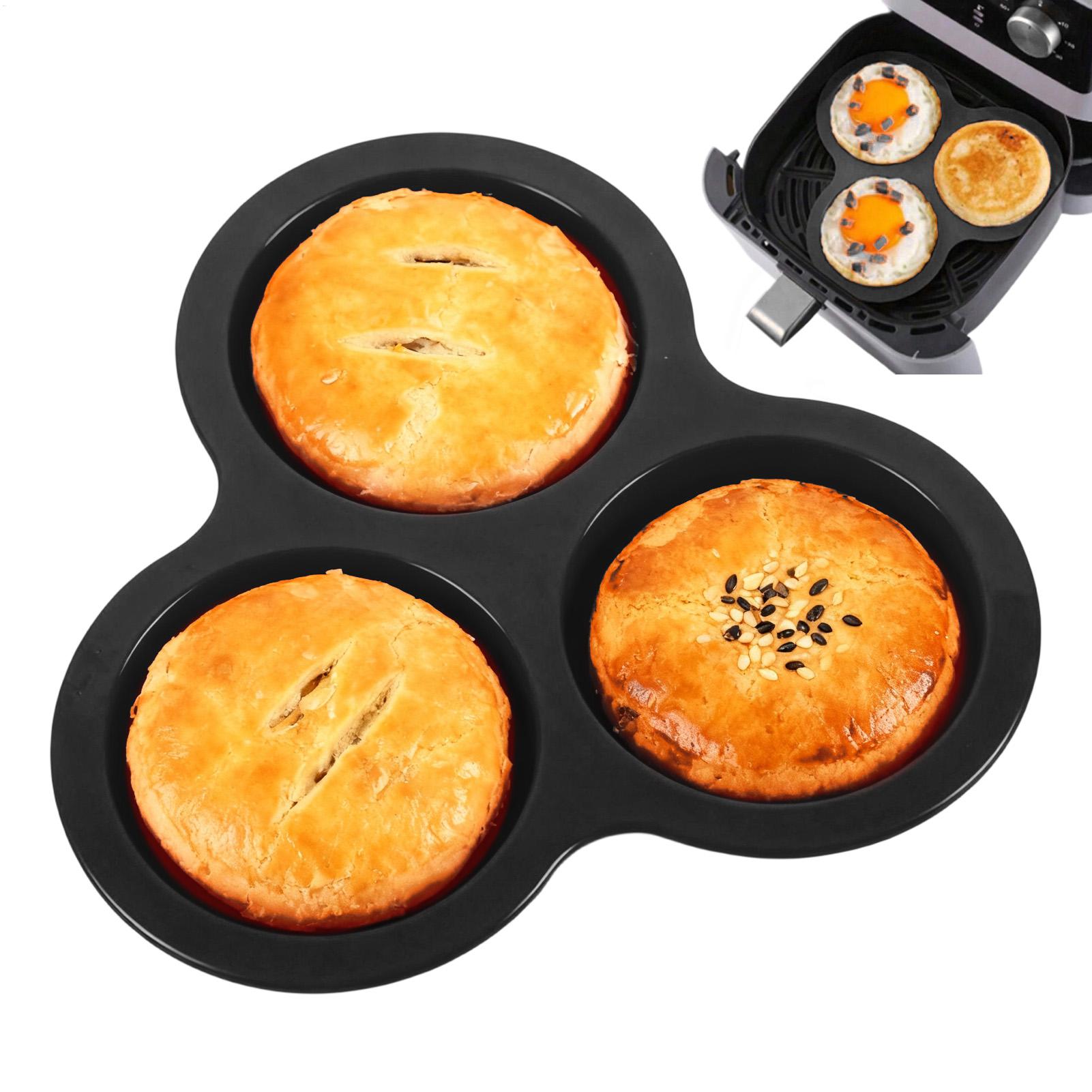 Model Kitchen Set - Cetakan Telur Silikon untuk Air Fryer