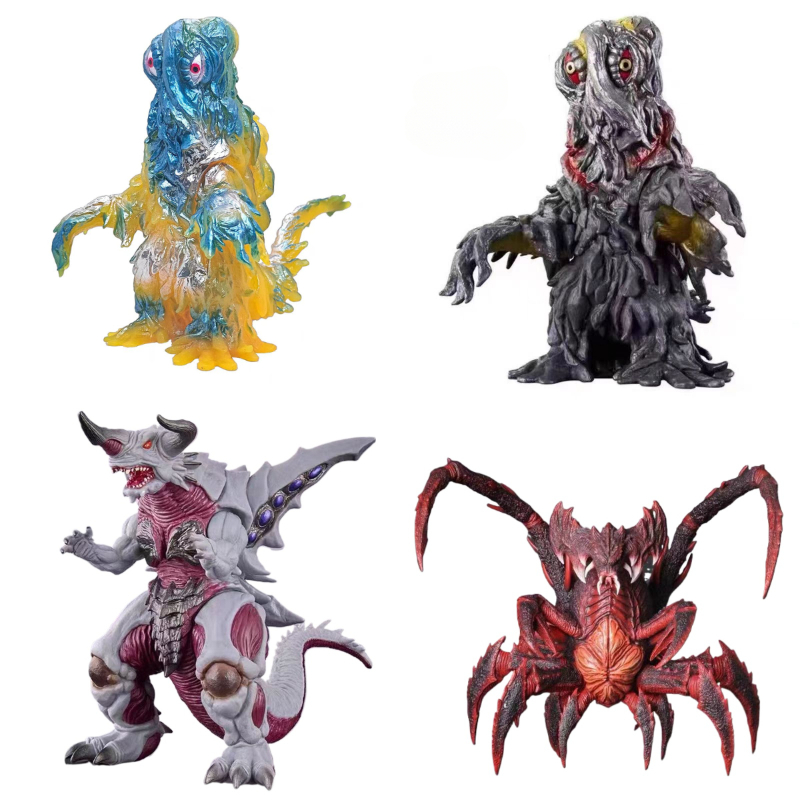 Model Kit Kyogre - Mainan Model karet lembut seri Godzilla,