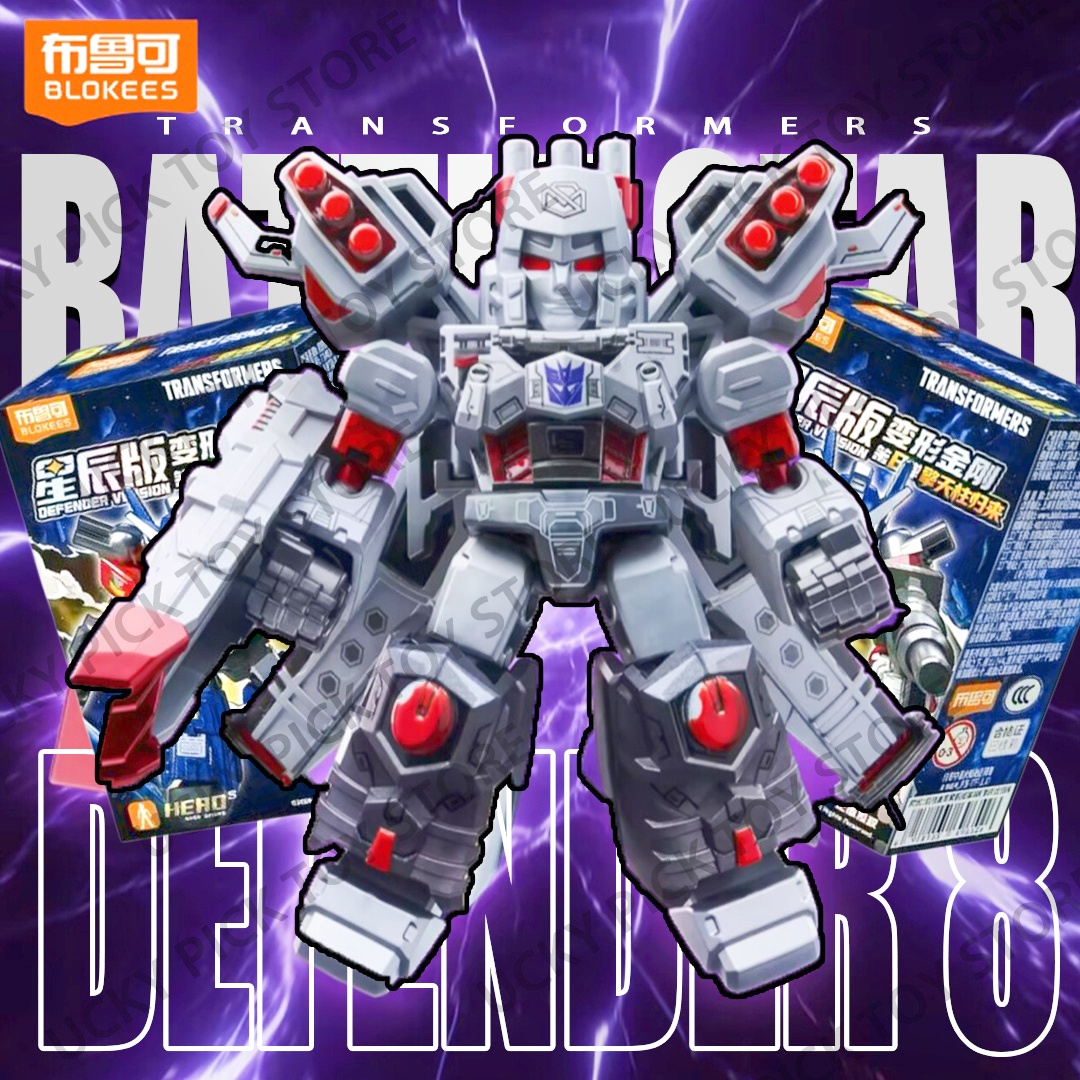 Model Kit Optimus - Blokees Transformers Defender Versi 8 Battle