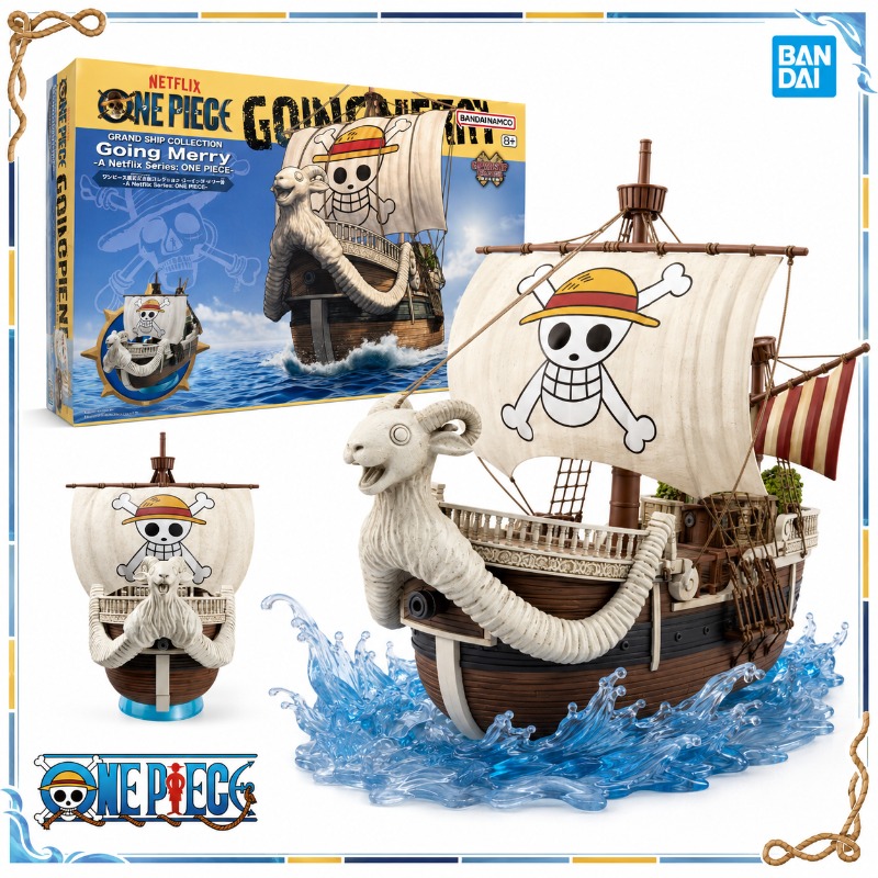 Model Kit One Piece Ship - Bandai Original One Piece Netflix Series