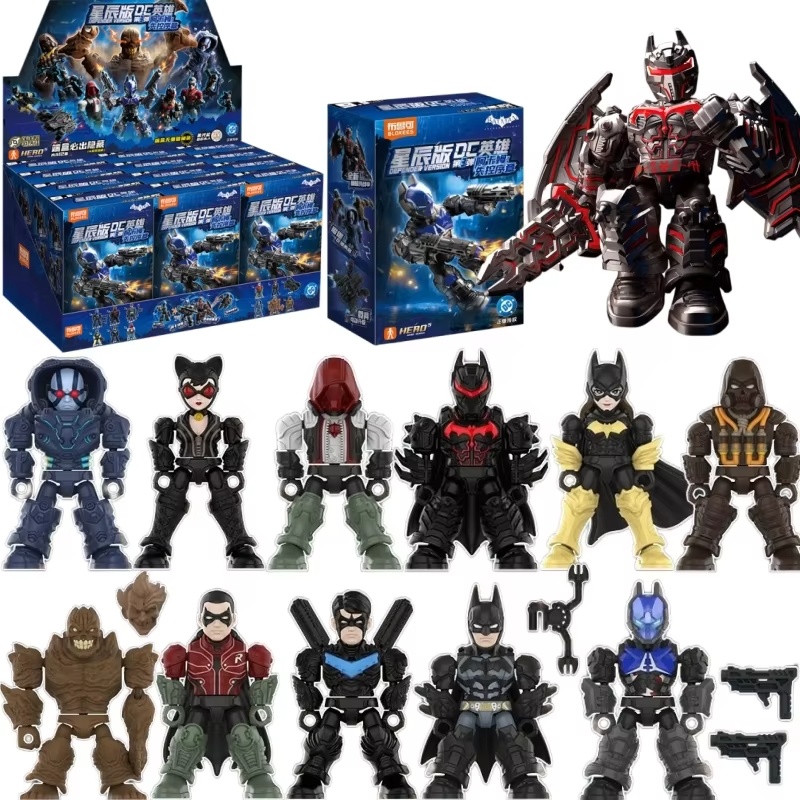 Model Kit Knight - Blokees Original Dc Hellbat Arkham Knight