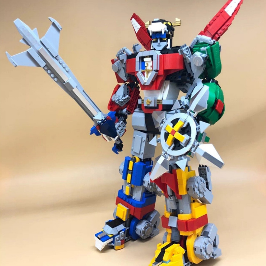 Model Kit Voltron - Mainan Model Puzzle Pasukan Luar Angkasa
