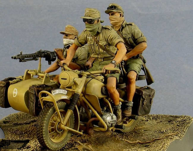 Model Kit Zza - 1/35 kit model resin 1:35 Afrika