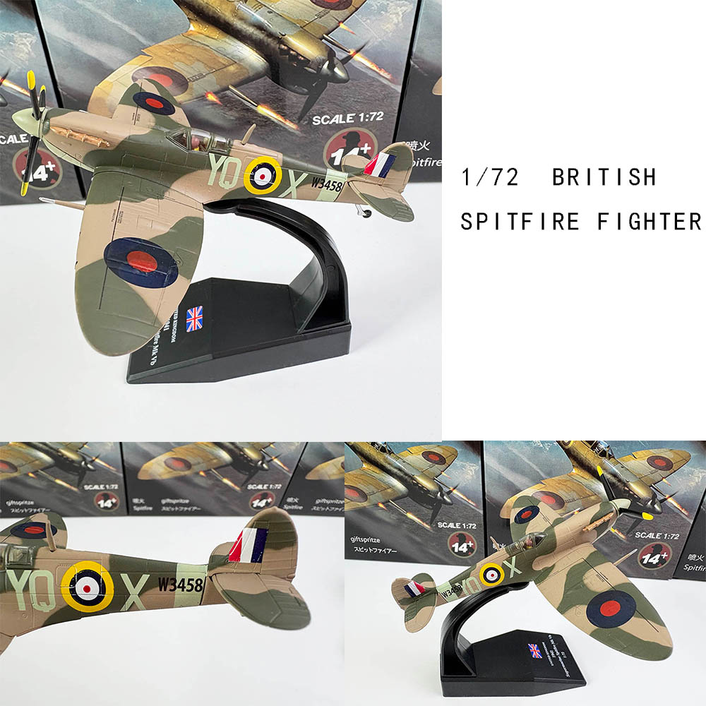 Model Kit Spitfire - 1:72 1/72 Skala Perang Dunia II