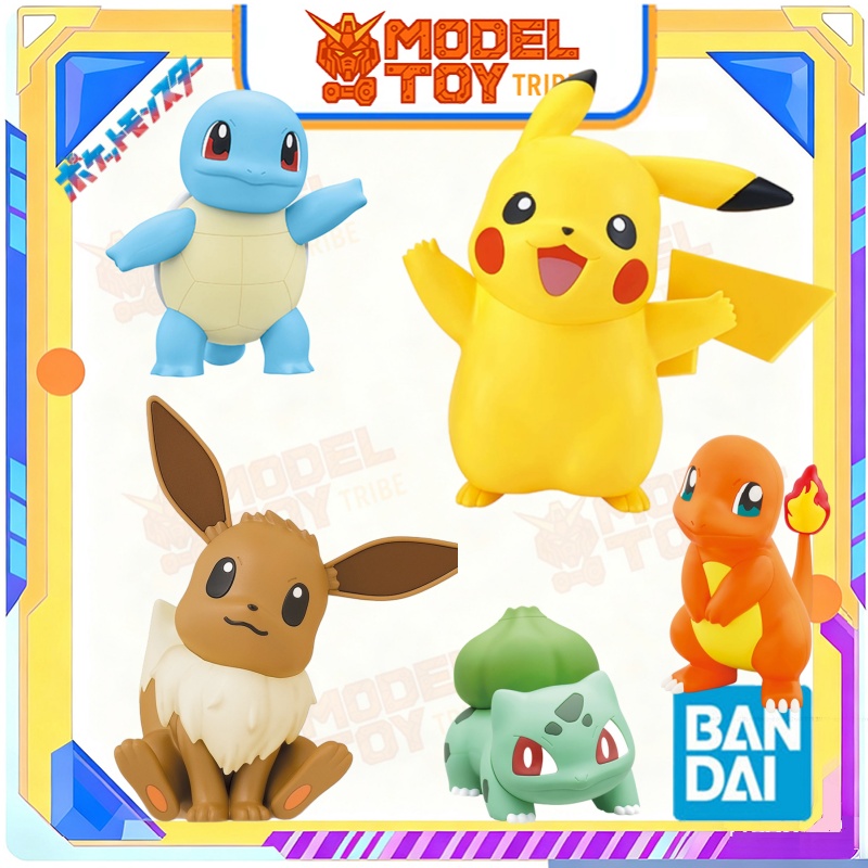 Model Kit Quick Pikachu - Tersedia di Jepang Bandai Original Anime