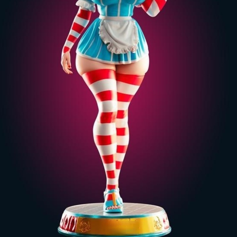 Model Kit Knight - Skala 1/24 hobi miniatur toko Hamburger