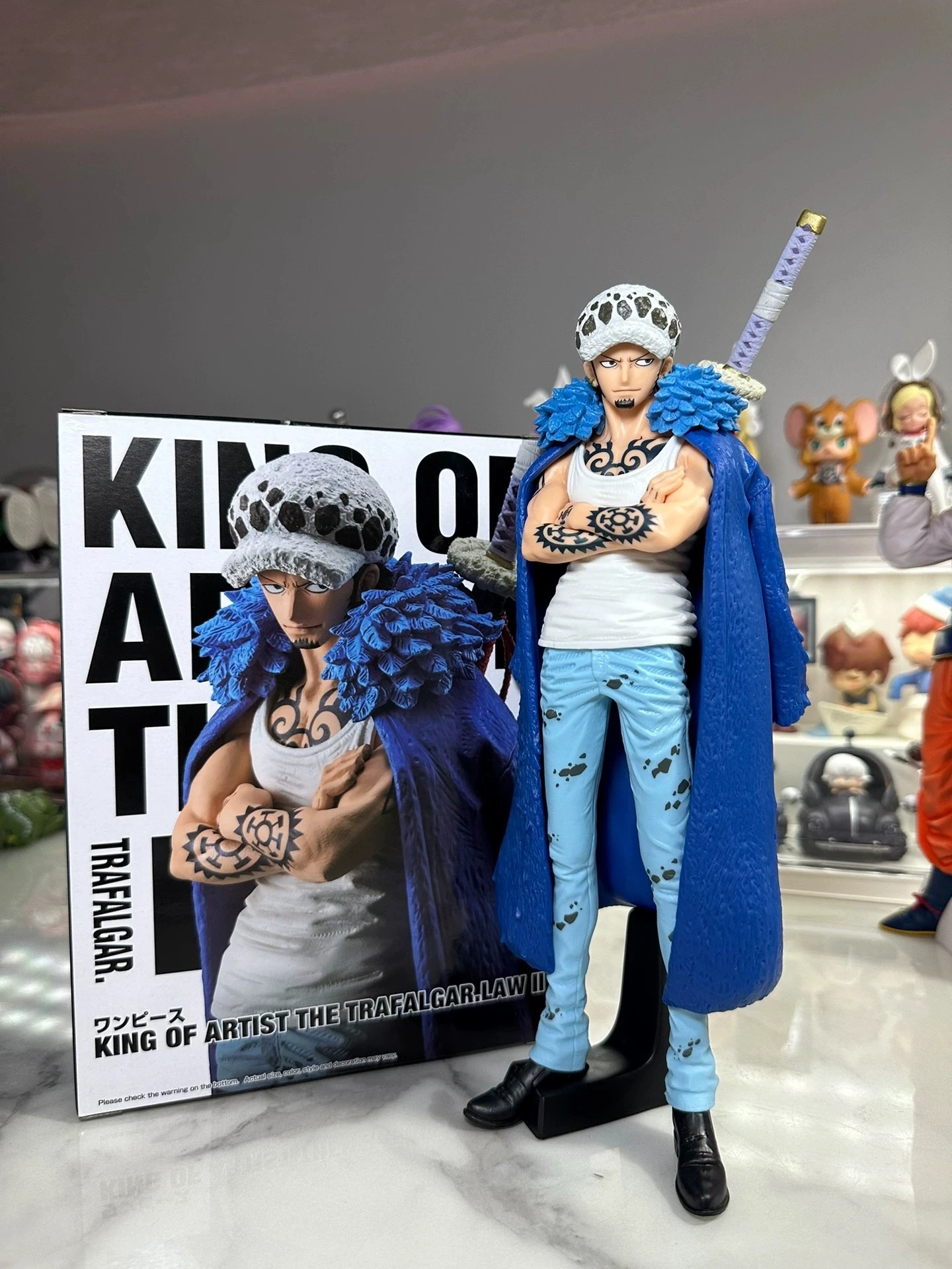 Model Kit Judge - Figur Anime One Piece Luffy Law