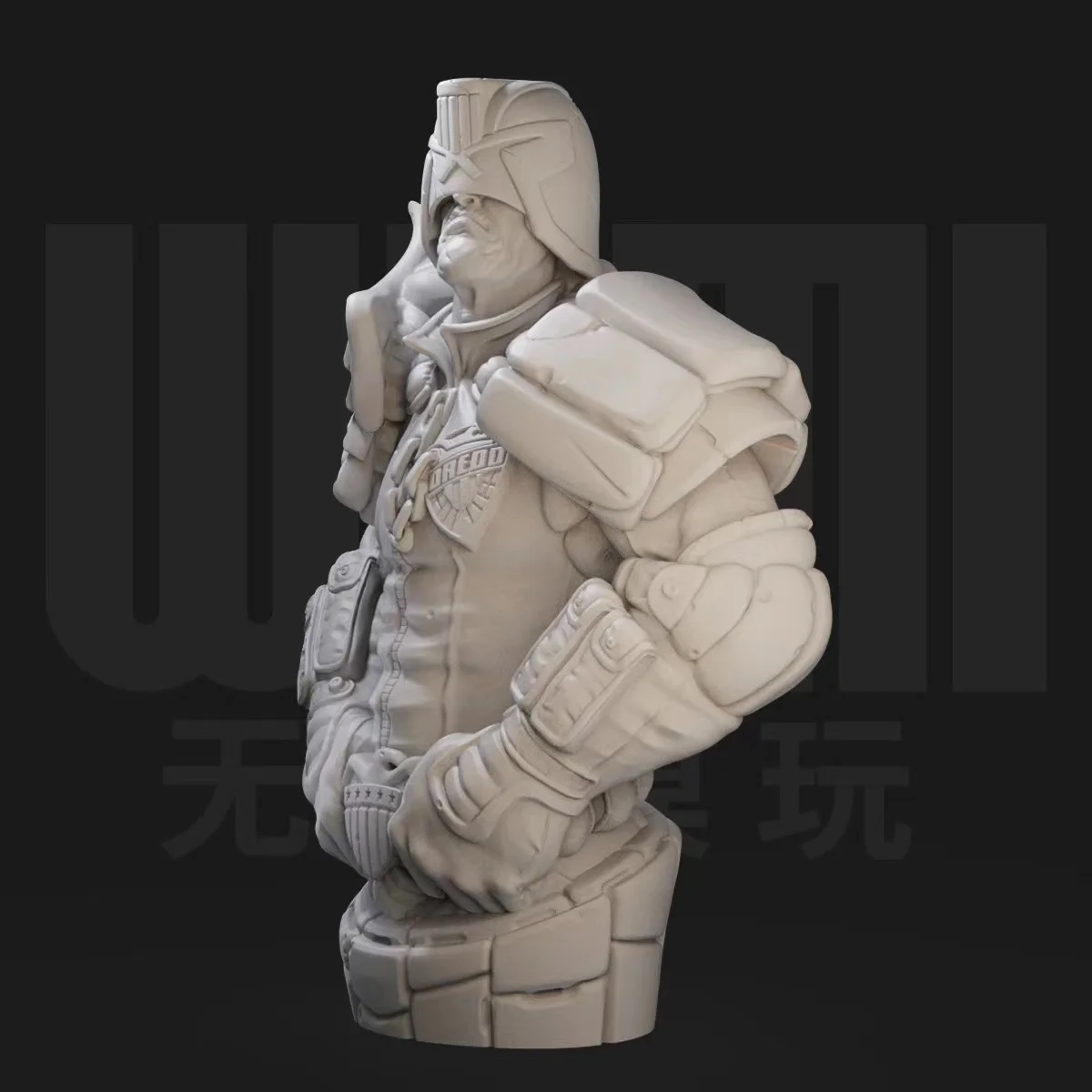 Model Kit Judge - Kit Model tokoh Resin tinggi 1/10