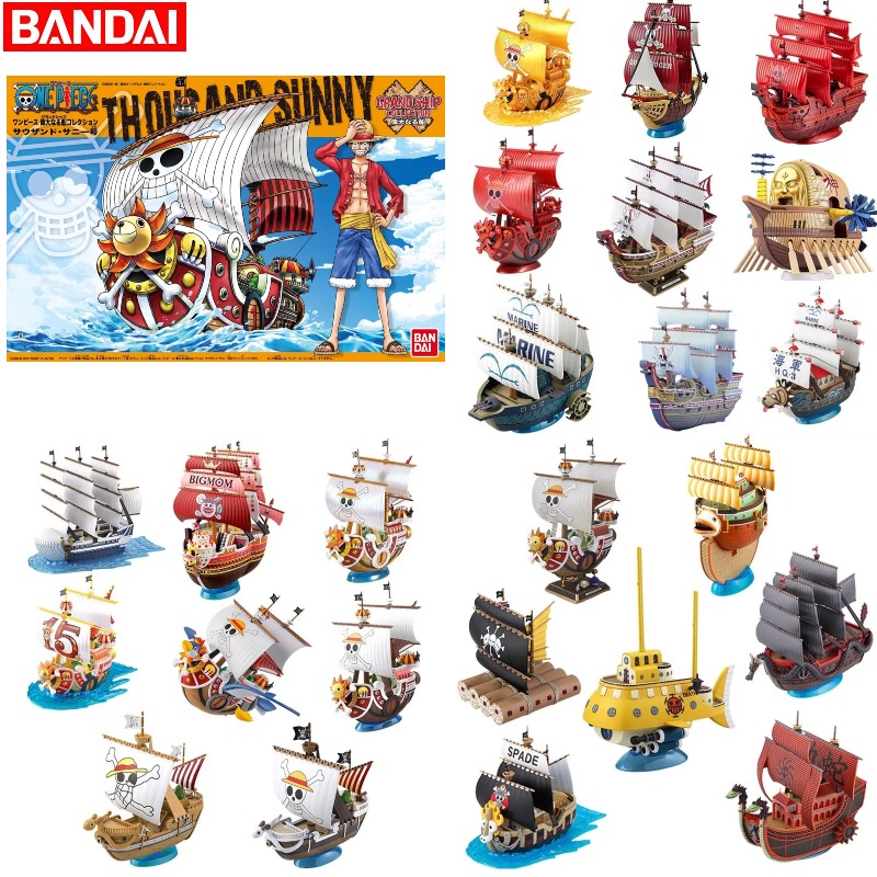【TERSEDIA】BANDAI Koleksi Kapal - Model Kit One Piece Ship ulasan dan harga