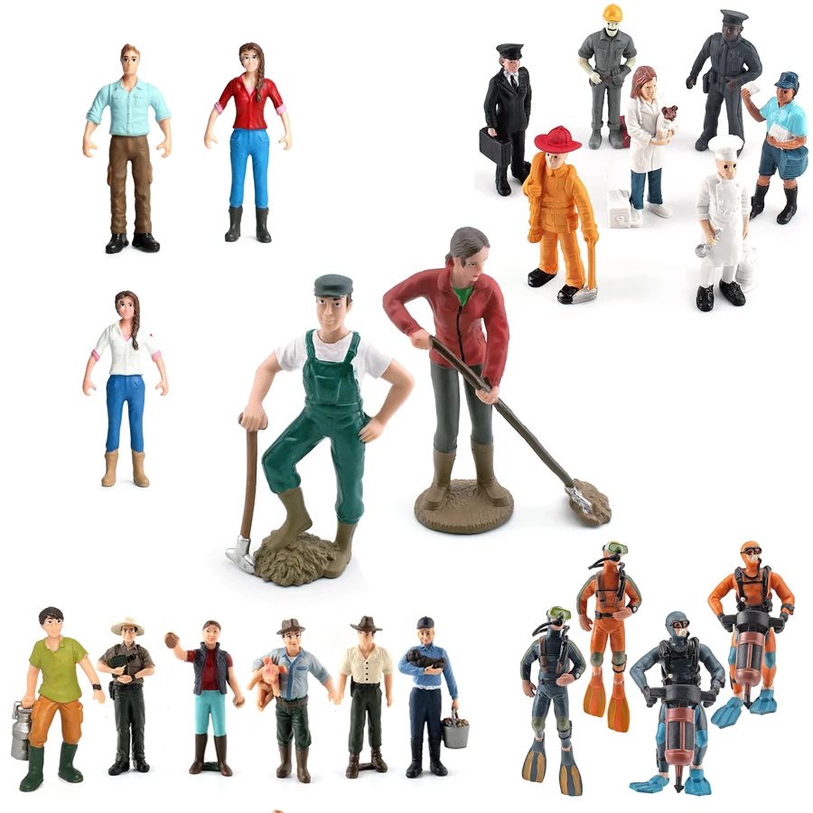 Figur Profesional Wanita Berke - Model Kit Judge ulasan dan harga