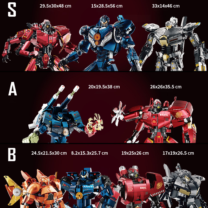 Set Mainan Mecha Blok Bangunan - Model Kit Voltron ulasan dan harga