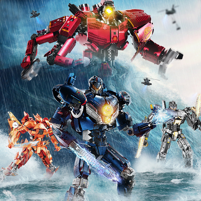 Set Mainan Mecha Blok Bangunan - Model Kit Voltron ulasan dan harga