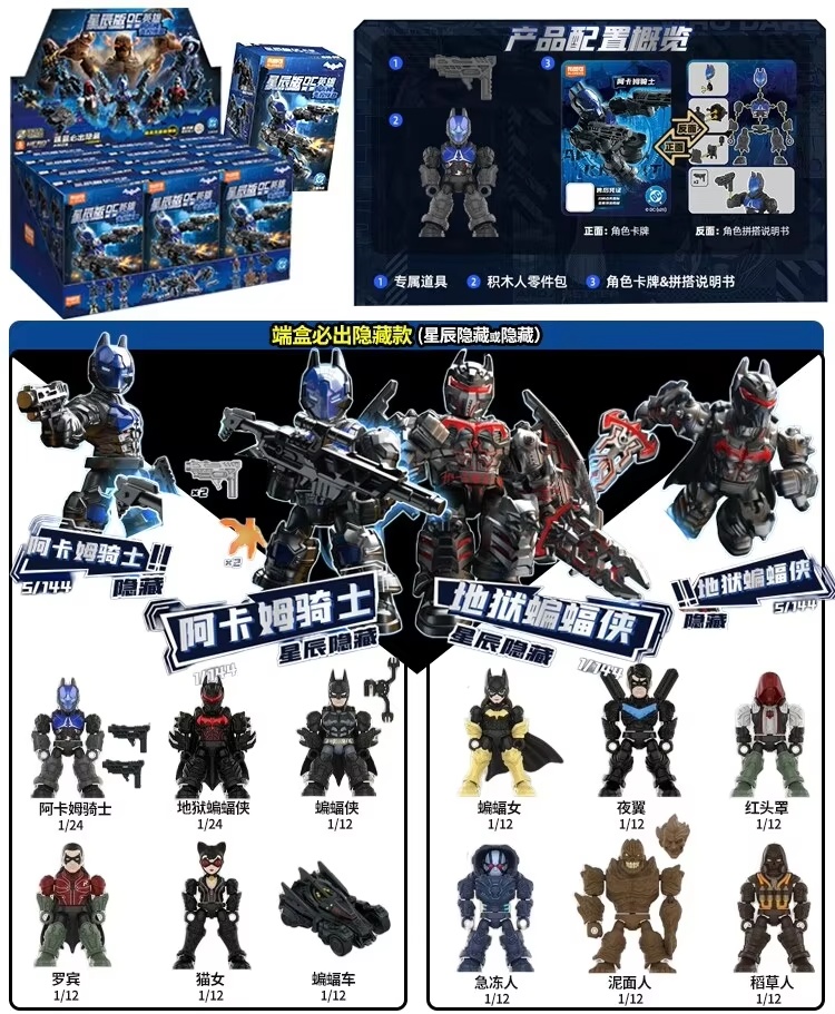 Blokees Original Dc Hellbat Ar - Model Kit Knight ulasan dan harga