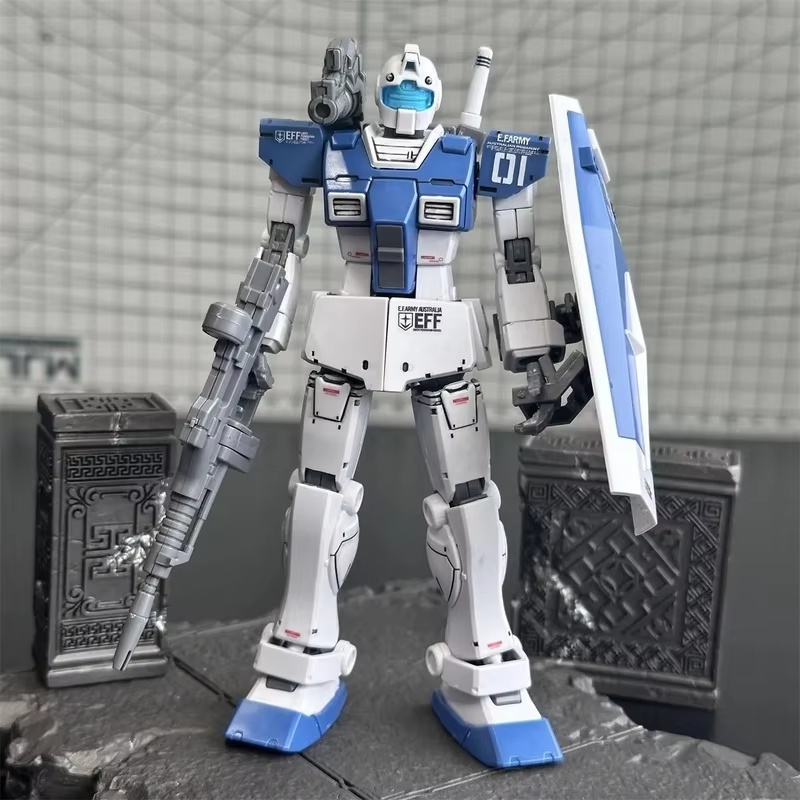 HG GTO GM, Tim Anjing Putih, M - Model Kit Figures ulasan dan harga