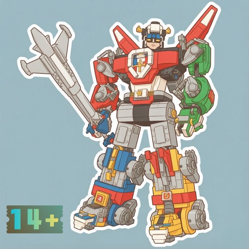 Tersedia Blok Bangunan DIY Per - Model Kit Voltron ulasan dan harga