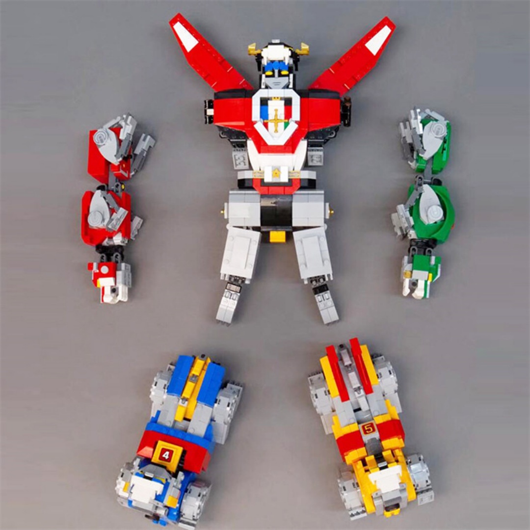 Mainan Model Puzzle Pasukan Lu - Model Kit Voltron ulasan dan harga
