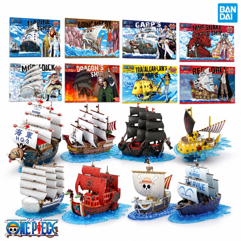 Bandai Asli One Piece Grand Sh - Model Kit One Piece Ship ulasan dan harga
