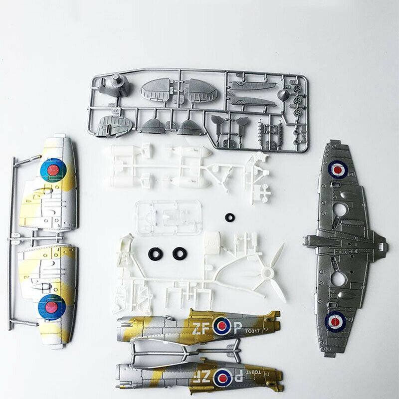 1:48 britspitfire Hurricane F4 - Model Kit Spitfire ulasan dan harga