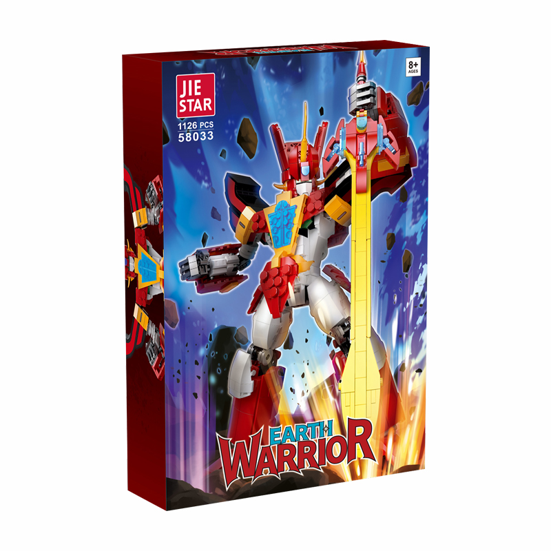 Tersedia 58033 1126 Buah MOC R - Model Kit Voltron ulasan dan harga