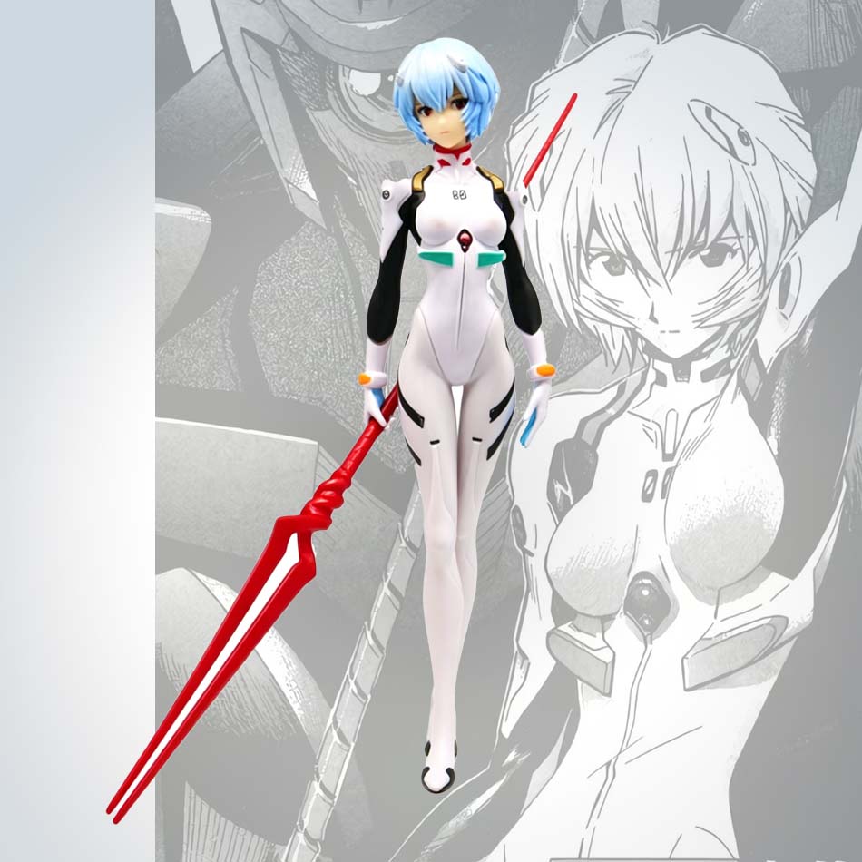 Figur Aksi Ayanami Rei yang Me - Model Kit Evangelion ulasan dan harga