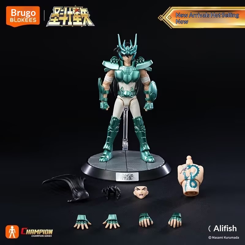 Brugo Blokees Saint Seiya Drag - Model Kit Kiryu ulasan dan harga