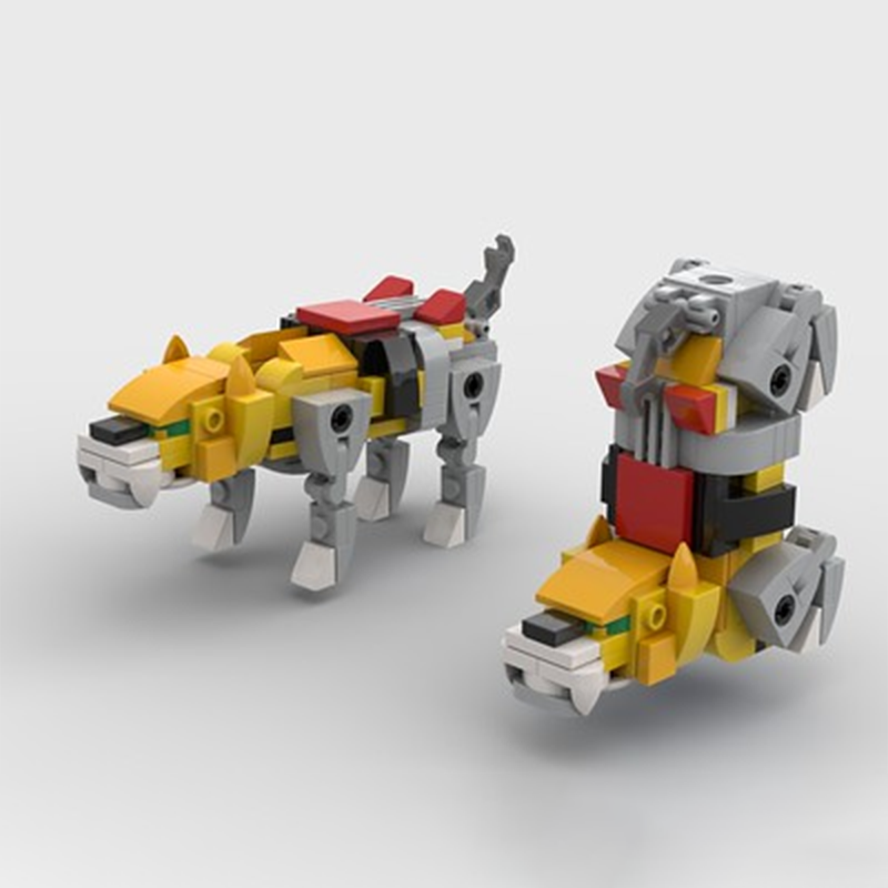 711pcs MOC Voltron_V1 Creator  - Model Kit Voltron ulasan dan harga