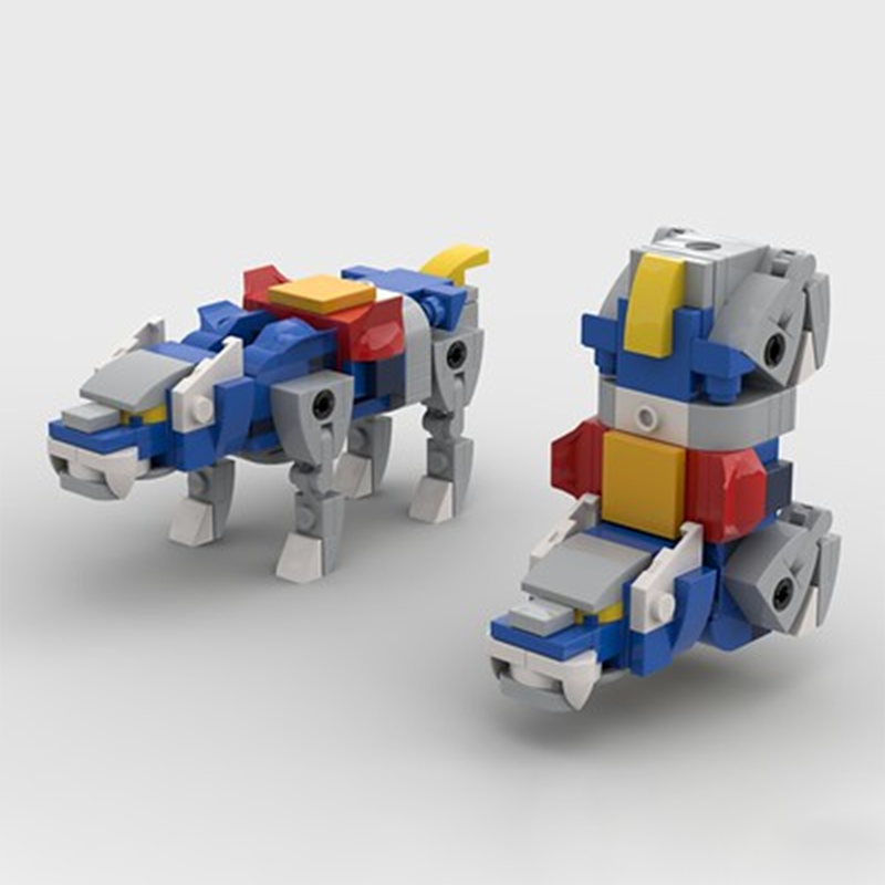 711pcs MOC Voltron_V1 Creator  - Model Kit Voltron ulasan dan harga