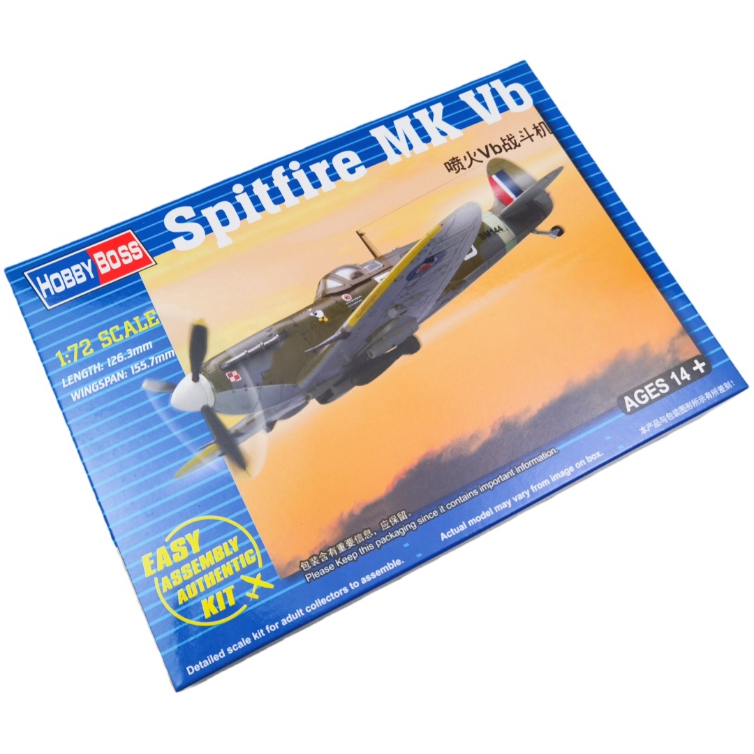 TRUMPETER 1/72 Spitfire MK VB  - Model Kit Spitfire ulasan dan harga