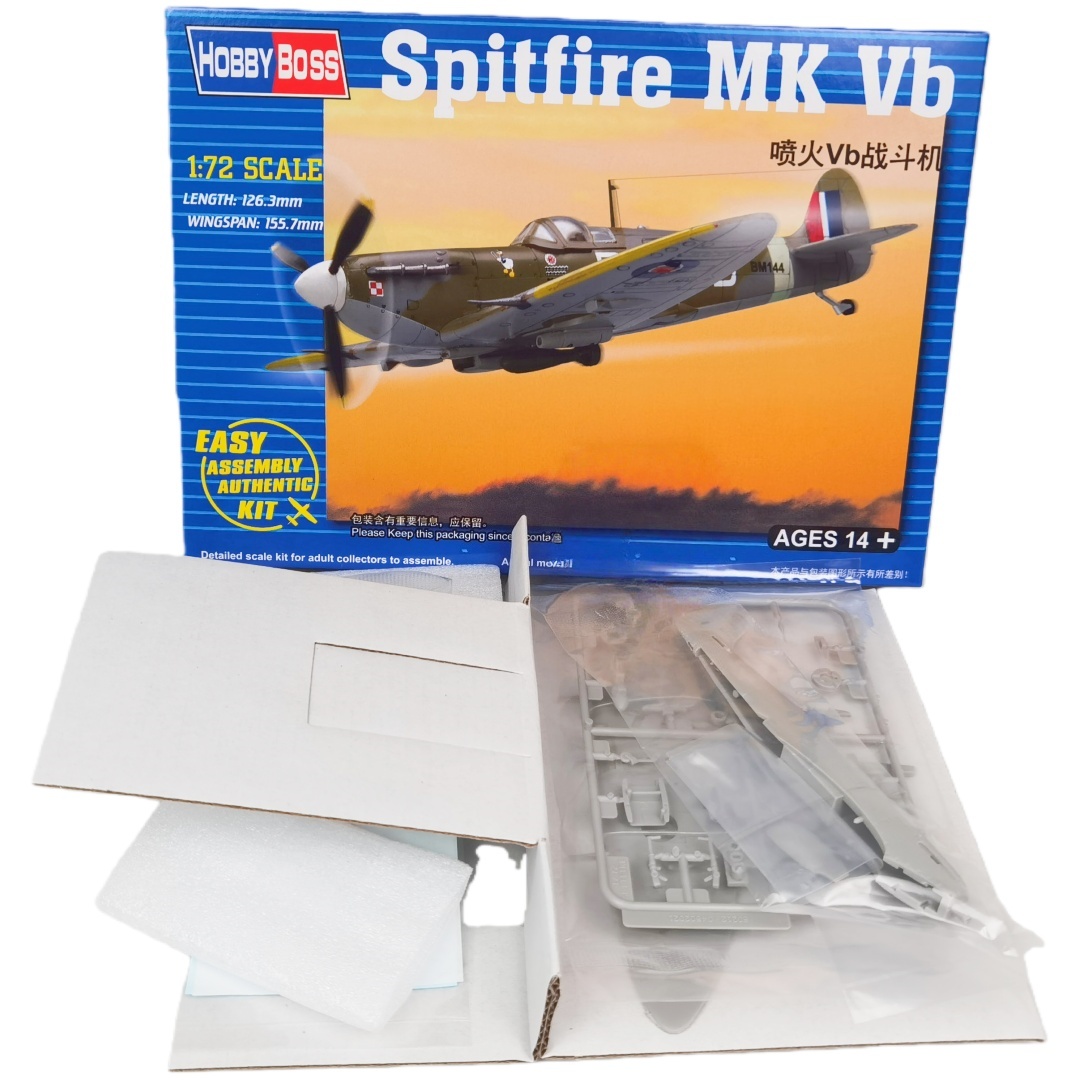 TRUMPETER 1/72 Spitfire MK VB  - Model Kit Spitfire ulasan dan harga