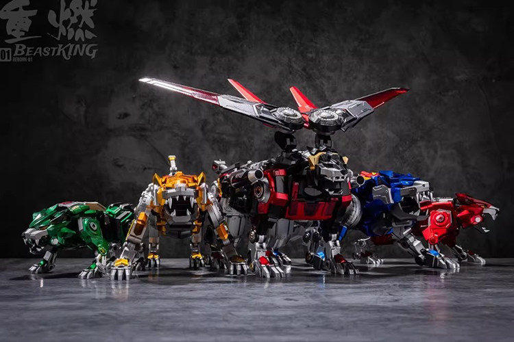 Tersedia REBORN 01 BEASTKING B - Model Kit Megazord ulasan dan harga