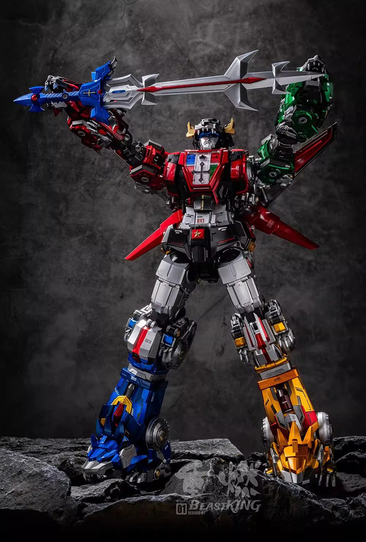 Tersedia REBORN 01 BEASTKING B - Model Kit Megazord ulasan dan harga