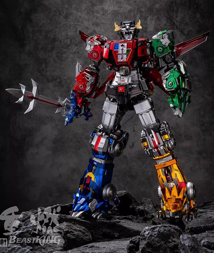 Tersedia REBORN 01 BEASTKING B - Model Kit Megazord ulasan dan harga