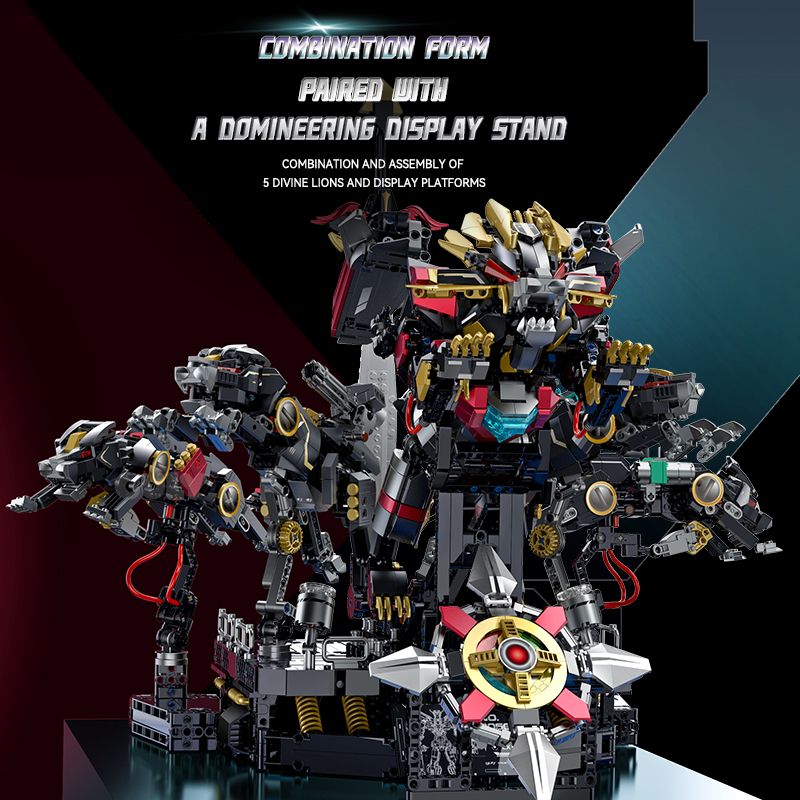 TERSEDIA 80507 MOC Idea Techni - Model Kit Voltron ulasan dan harga