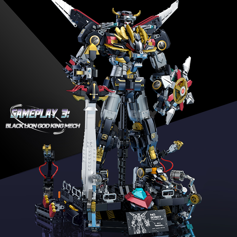 TERSEDIA 80507 MOC Idea Techni - Model Kit Voltron ulasan dan harga