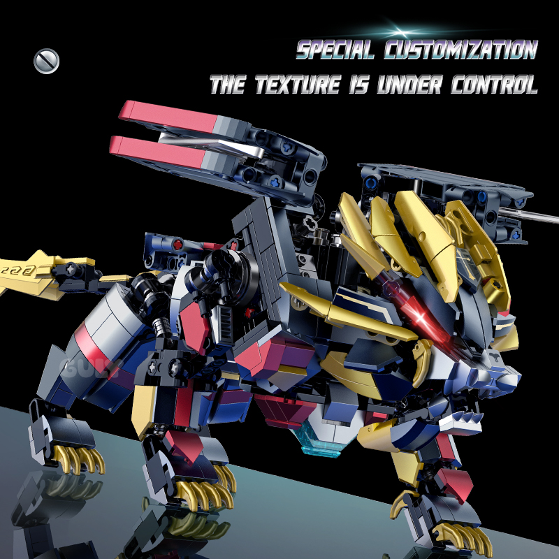 TERSEDIA 80507 MOC Idea Techni - Model Kit Voltron ulasan dan harga