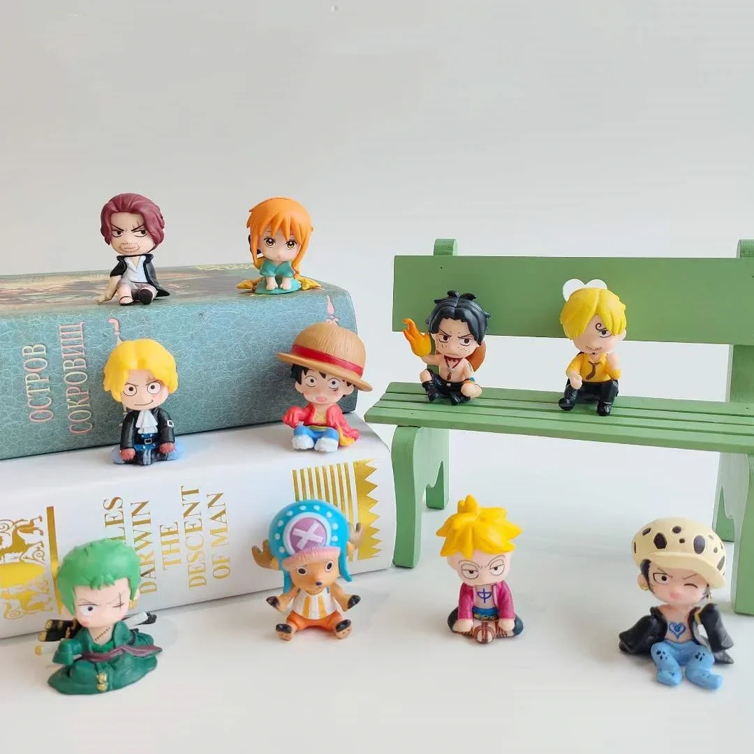 One Piece 10PCS Set Figur Luff - Model Kit Judge ulasan dan harga