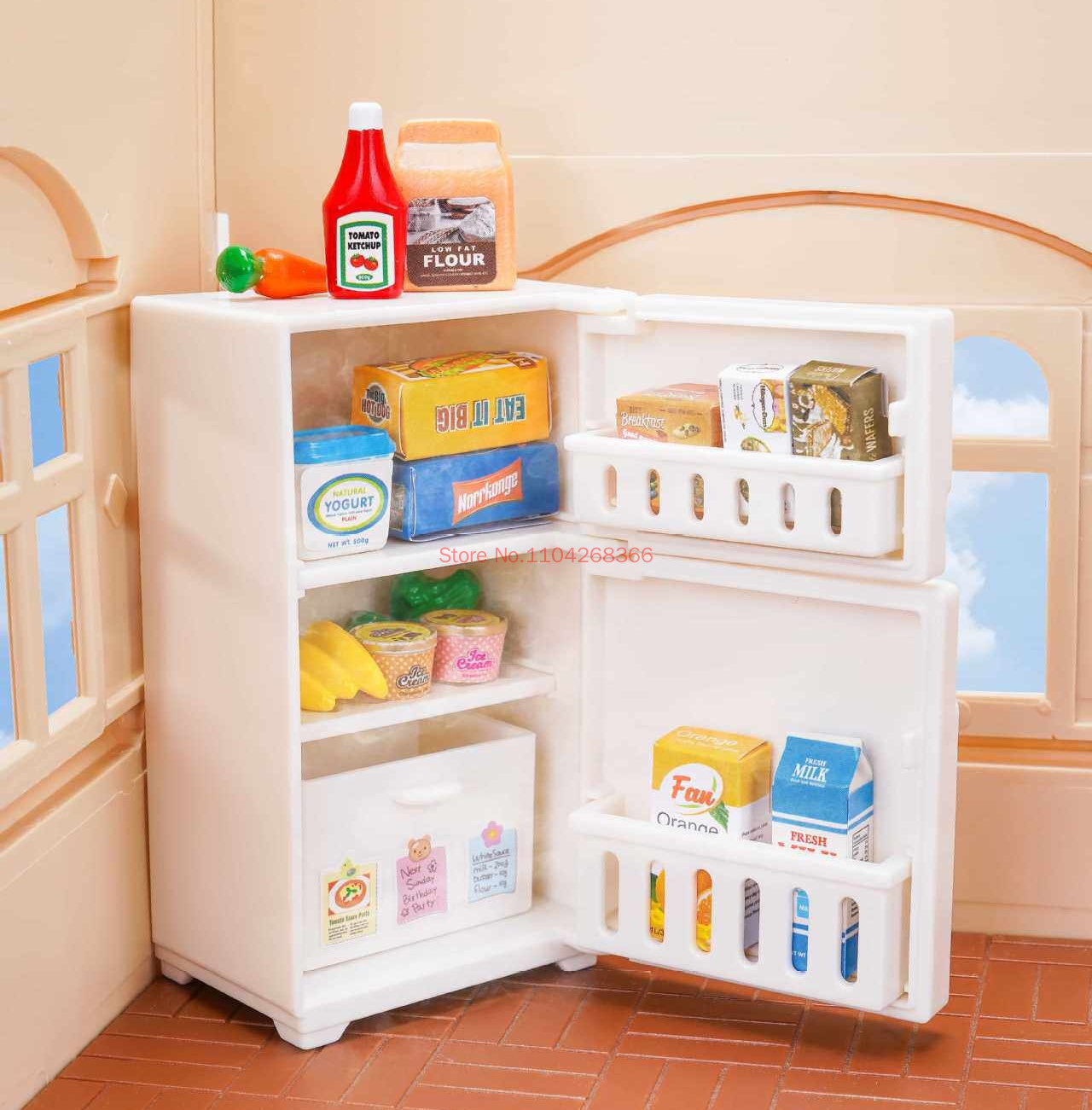 Forest Family 1/12 Perabot Dap - Model Kitchen Set ulasan dan harga