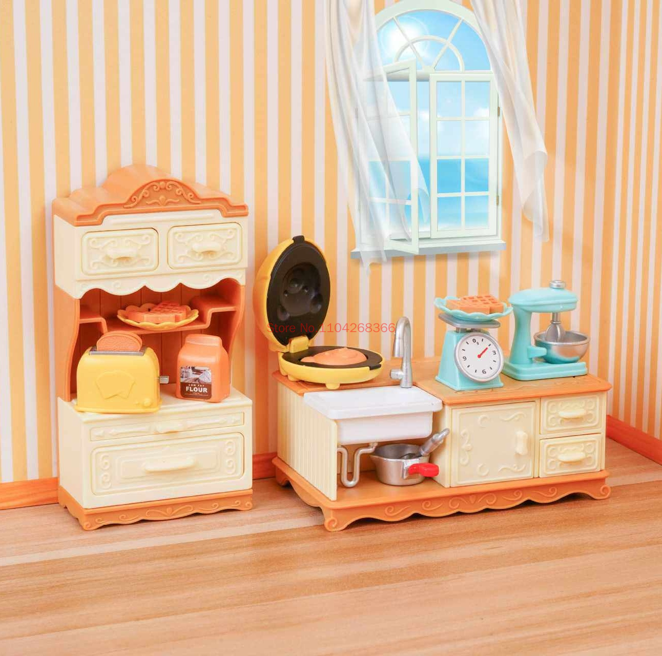 Forest Family 1/12 Perabot Dap - Model Kitchen Set ulasan dan harga
