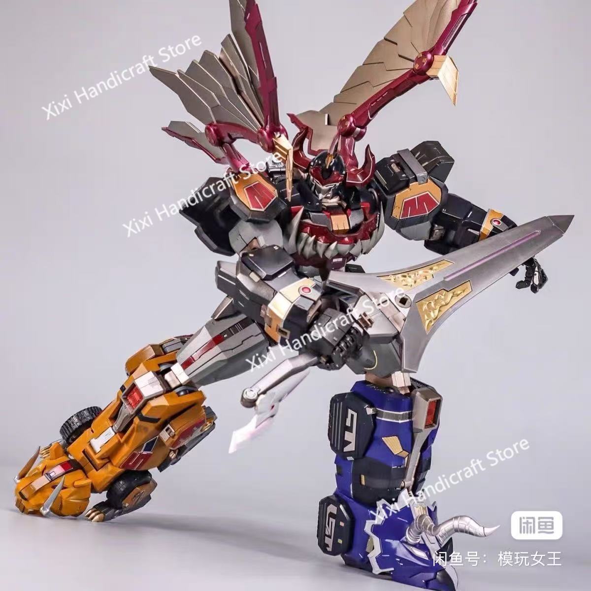 Tersedia! Figur Aksi Ráfaga ZL - Model Kit Megazord ulasan dan harga