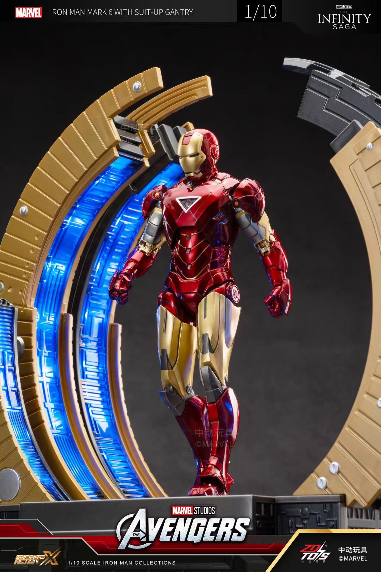 Mainan ZD Iron Man asli dengan - Model Kit Evangelion ulasan dan harga