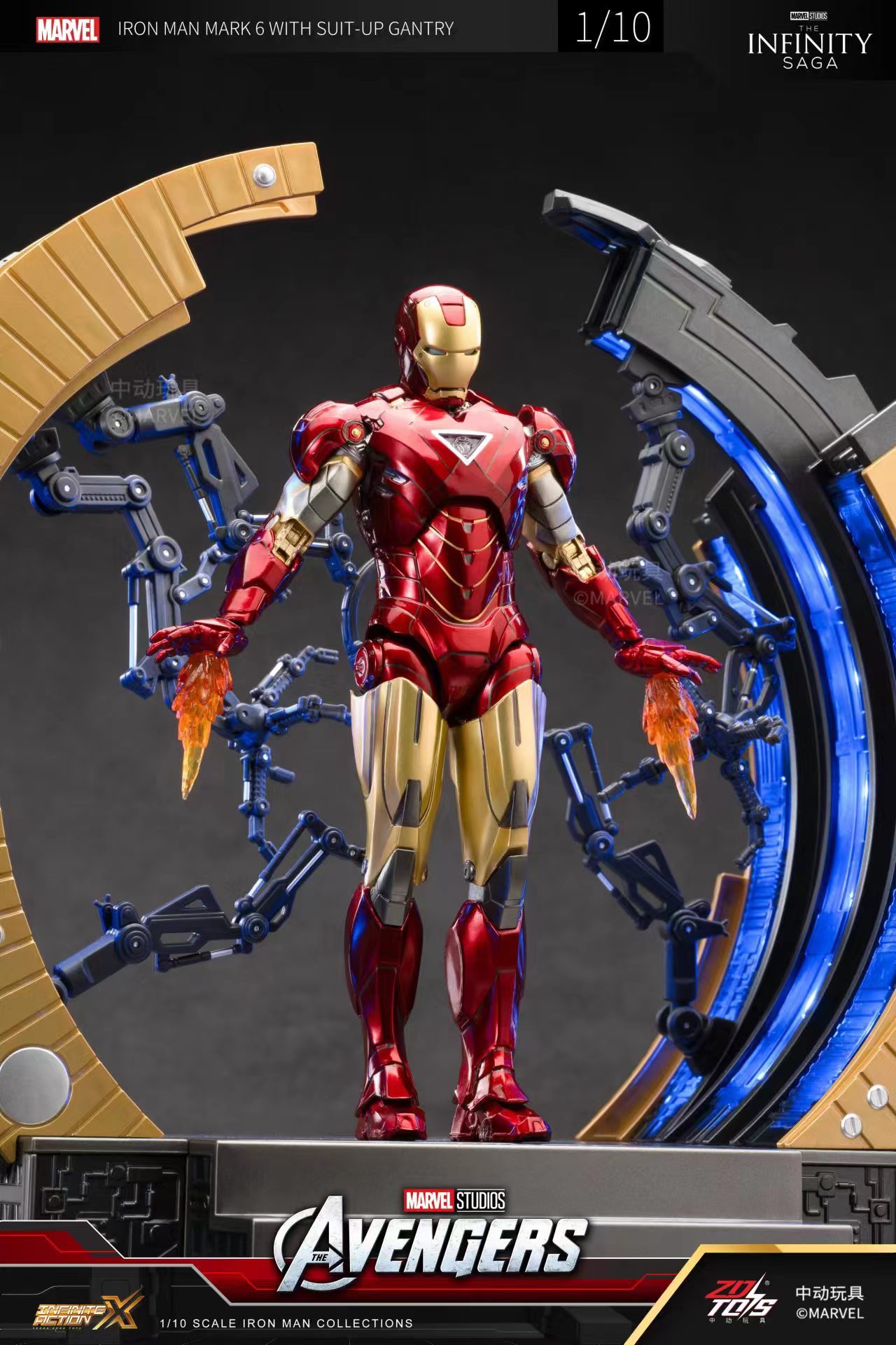 Mainan ZD Iron Man asli dengan - Model Kit Evangelion ulasan dan harga